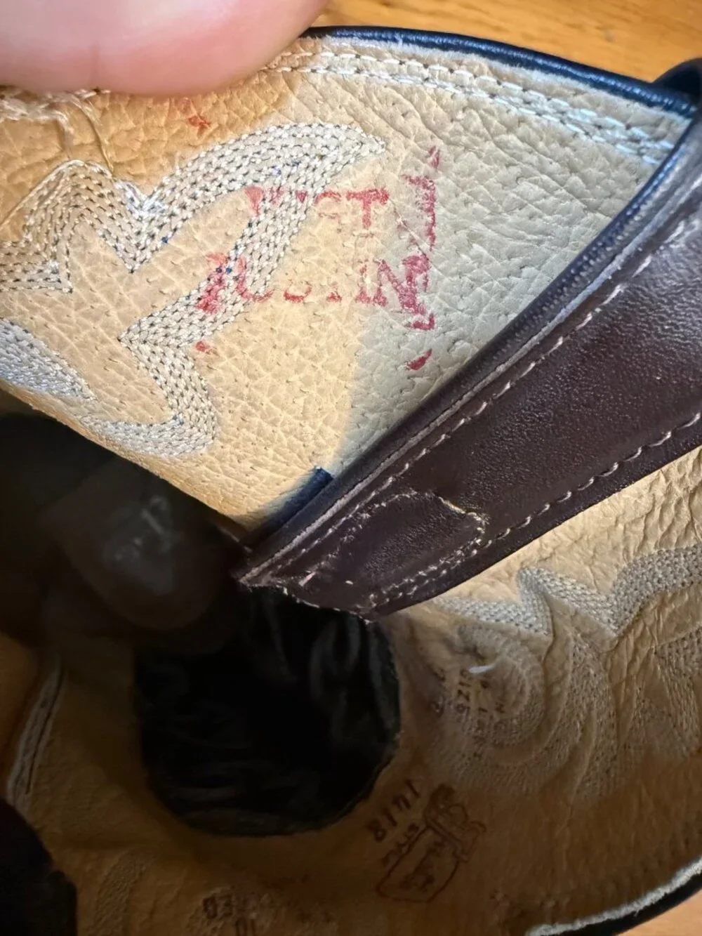 Justin Boots 1980s 1990s
